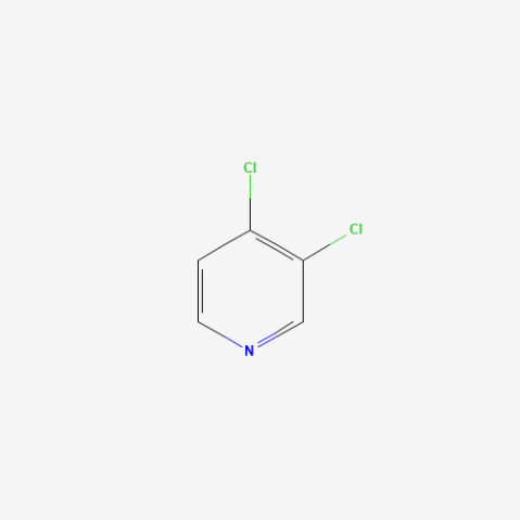 3,4-Dichloropyridine Chemical Structure