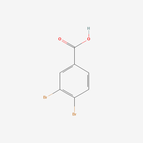 3,4-Dibromobenzoic acid Chemical Structure