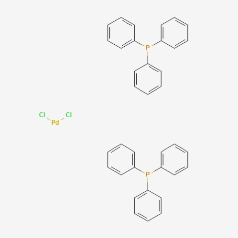 Bis(triphenylphosphine)palladium(II) dichloride Chemical Structure