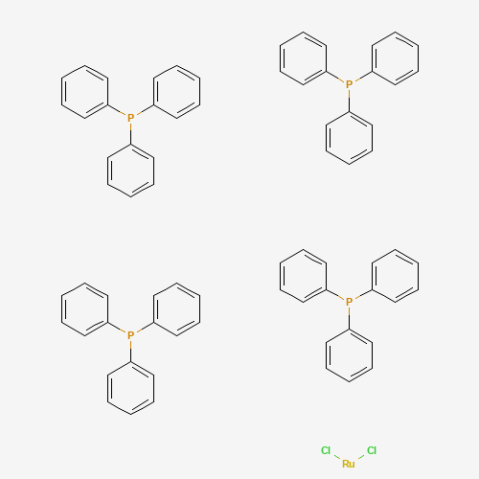 Dichlorotetrakis(triphenylphosphine)ruthenium(II) Chemical Structure