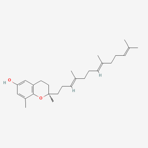 delta-Tocotrienol Chemical Structure