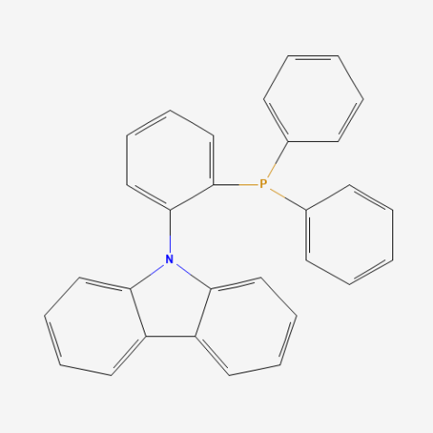 9-[2-(Diphenylphosphino)phenyl]-9H-carbazole 化学構造