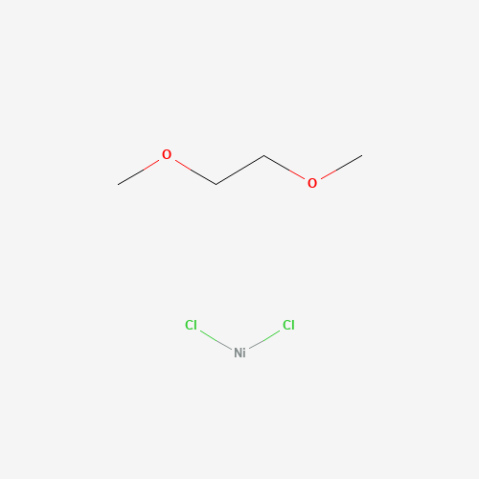 dichloronickel,1,2-dimethoxyethane Chemische Struktur