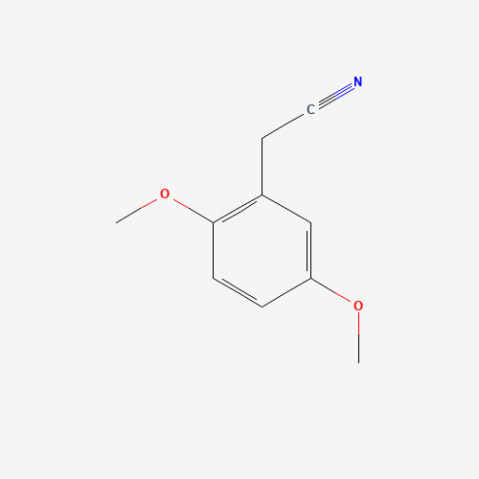 2,5-Dimethoxyphenylacetonitrile Chemical Structure