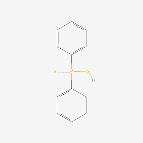 Diphenyldithiophosphonic acid 化学構造