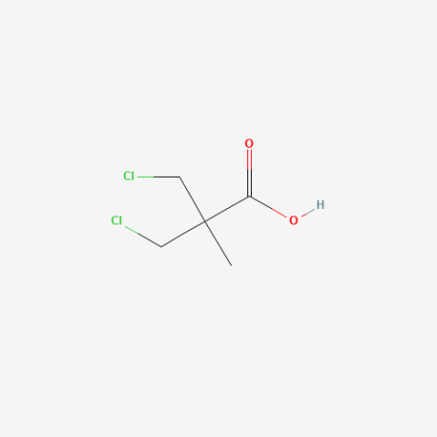 3，3′-Dichloropivalic acid Chemical Structure