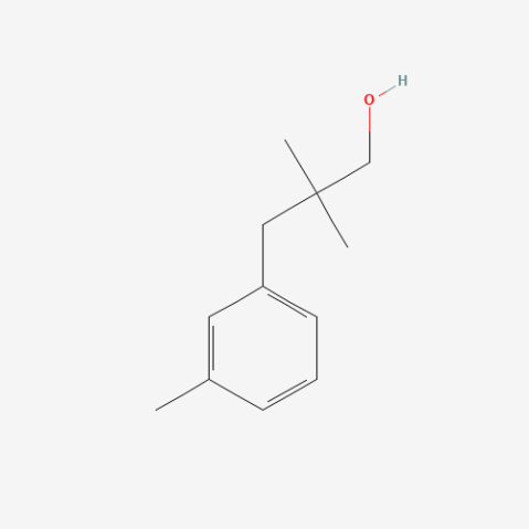 2,2-Dimethyl-3-(3-methylphenyl)propanol Chemical Structure