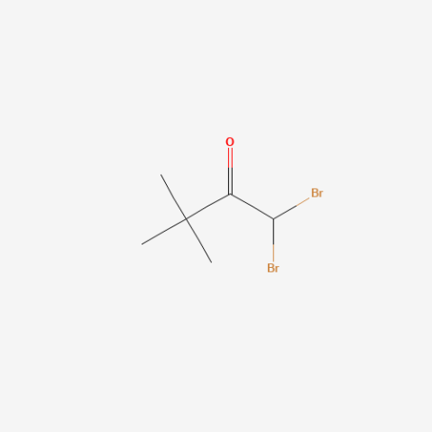 1,1-Dibromopinacolone 化学構造