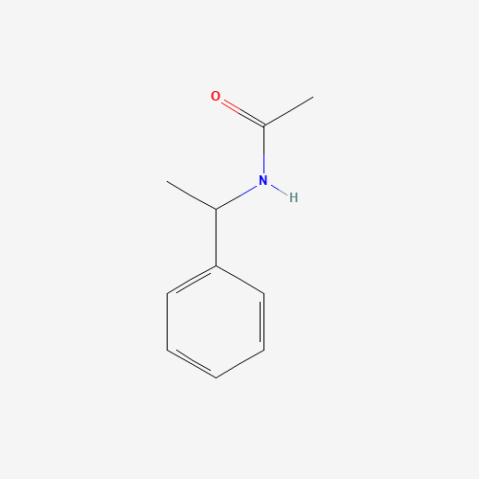 N-(1-Phenylethyl)acetamide التركيب الكيميائي