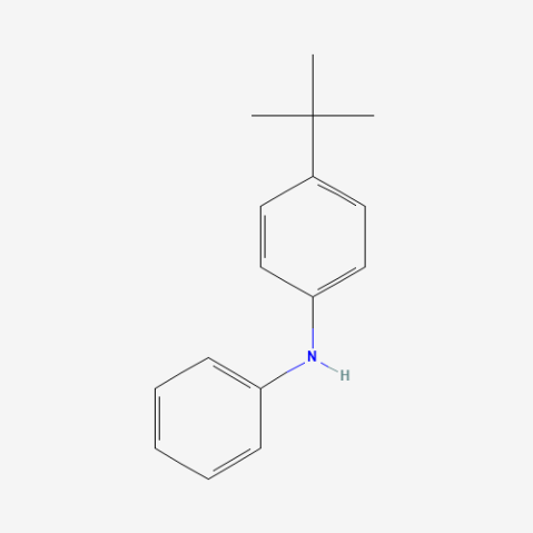 4-tert-Butyl-N-phenylaniline التركيب الكيميائي