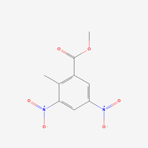 Methyl 2-Methyl-3,5-dinitrobenzoate Chemical Structure