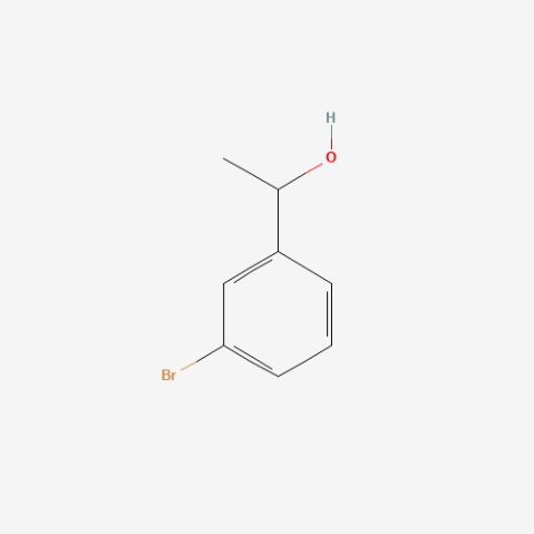 1-(3-Bromophenyl)ethanol Chemical Structure