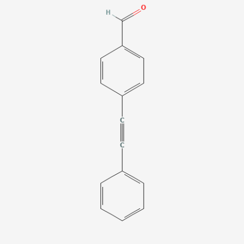 4-(Phenylethynyl)benzaldehyde 化学構造