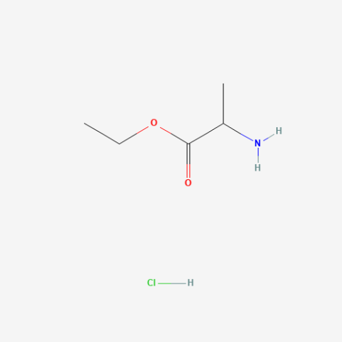 DL-Ethyl 2-aminopropanoate hydrochloride Chemical Structure