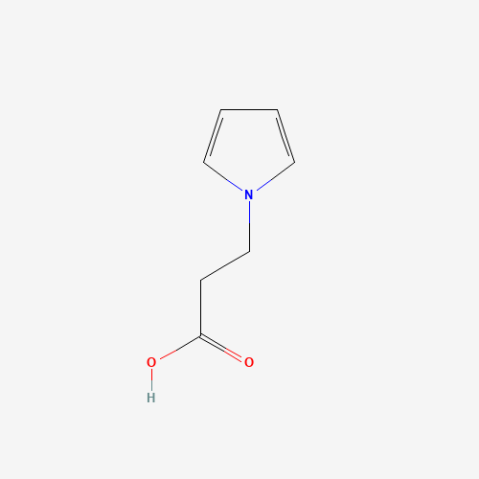 Pyrrole-1-propionic Acid Chemische Struktur