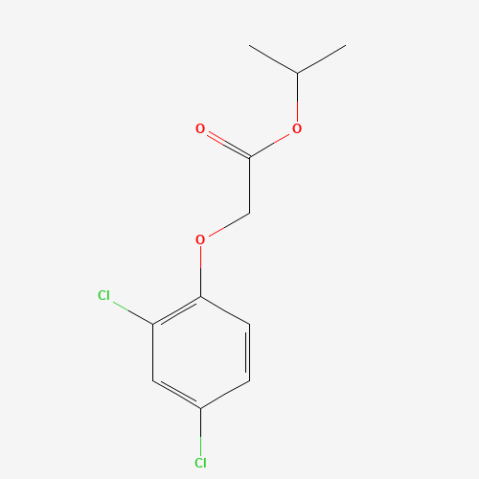 2,4-D isopropyl ester Chemische Struktur