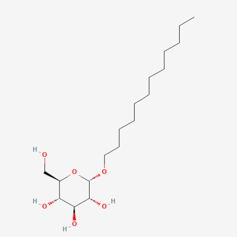 Dodecyl a-D-glucopyranoside 化学構造