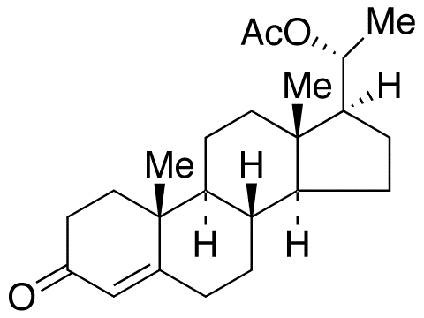 20-Dihydroprogesterone acetate 化学構造