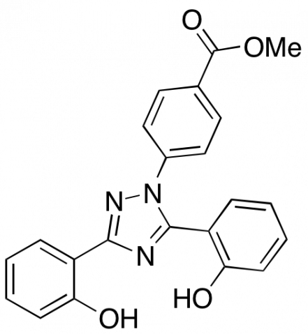 Deferasirox methyl ester 化学構造