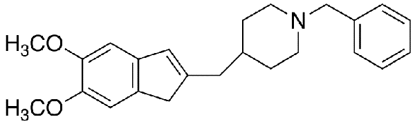 Dehydrodeoxy Donepezil (Donepezil Impurity) Chemical Structure