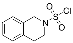 3,4-dihydroisoquinoline-2(1H)-sulfonyl chloride 化学構造