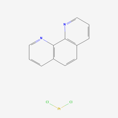 Dichloro(1,10-phenanthroline)platinum(II) Chemical Structure