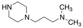 1-[3-(Dimethylamino)propyl]piperazine 化学構造