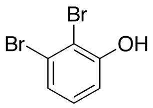 2,3-Dibromophenol 化学構造