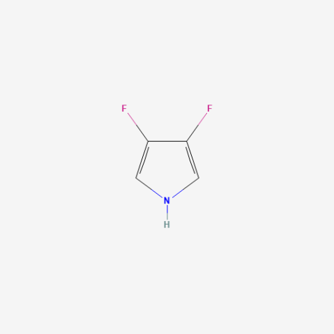 3,4-Difluoro-1H-pyrrole Chemical Structure