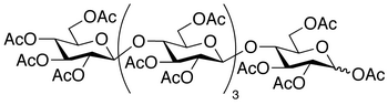 D-Cellopentose Heptadecaacetate Chemical Structure