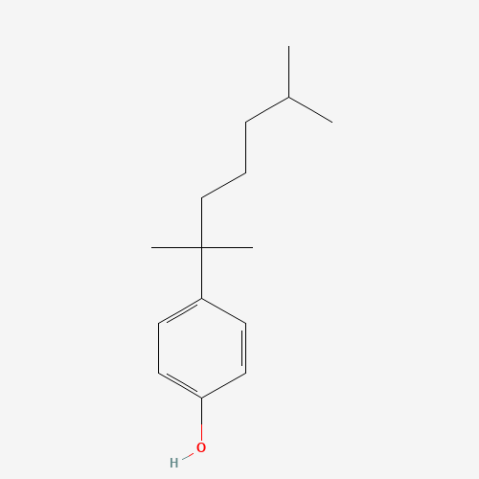 4-(2,6-Dimethyl-2-heptyl)phenol Chemical Structure