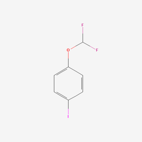 4-(Difluoromethoxy)iodobenzene Chemical Structure