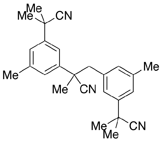 Didestriazole anastrozole dimer impurity 化学構造