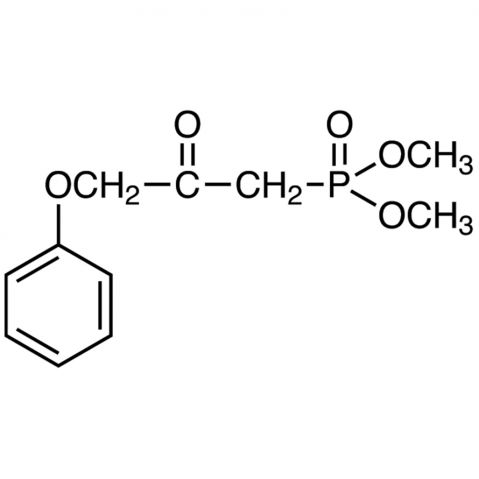 Dimethyl (3-phenoxy-2-oxoproyl)phosphonate Chemische Struktur