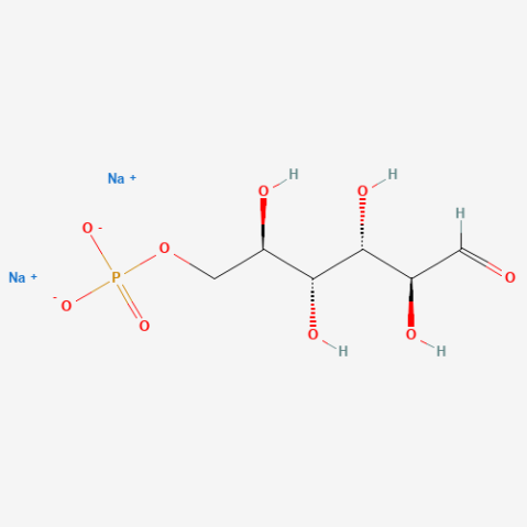 D-Mannose-6-phosphate, Disodium Salt hydrate Chemical Structure