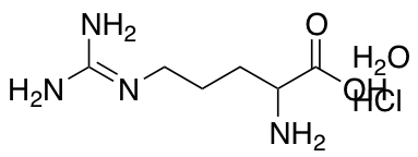 DL-Arginine monohydrochloride monohydrate 化学構造