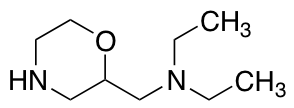 Diethyl-morpholin-2-ylmethylamine Chemical Structure