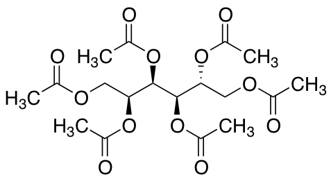 D-Sorbitol hexaacetate Chemical Structure