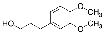 3-(3,4-Dimethoxyphenyl)-1-propanol Chemische Struktur