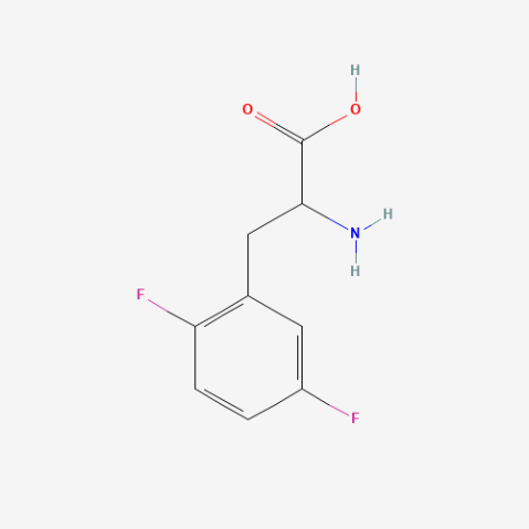 dl-2,5-Difluorophenylalanine Chemical Structure