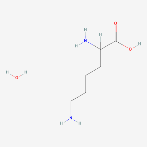 DL-Lysine monohydrate Chemical Structure