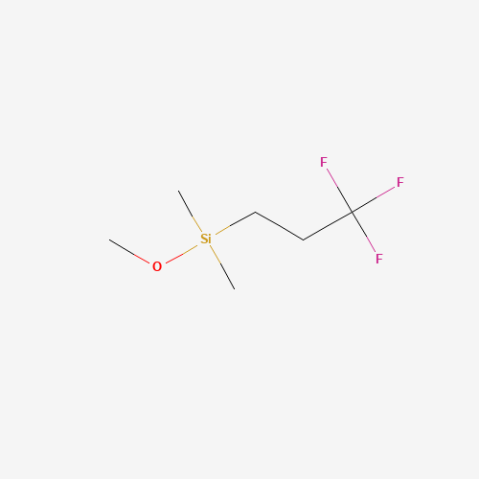 Dimethylmethoxy(3,3,3-trifluoropropyl)silane Chemische Struktur