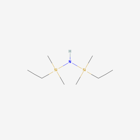 1,3-Diethyl-1,1,3,3-tetramethyldisilazane Chemical Structure