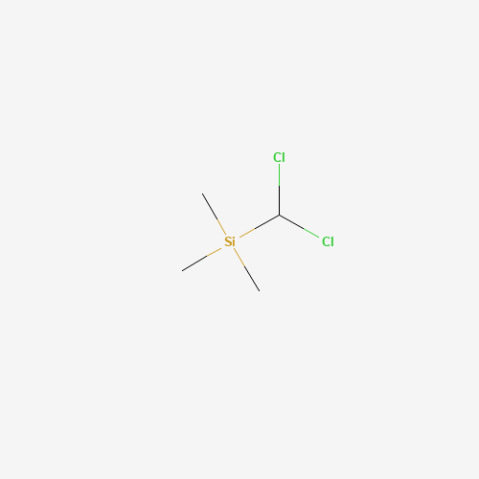 (Dichloromethyl)trimethylsilane 化学構造