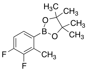 3,4-Difluoro-2-methylphenylboronic acid pinacol ester Chemical Structure