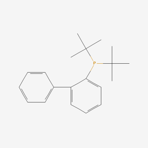 2-(Di-t-butylphosphino))-1,1'-biphenyl Chemical Structure