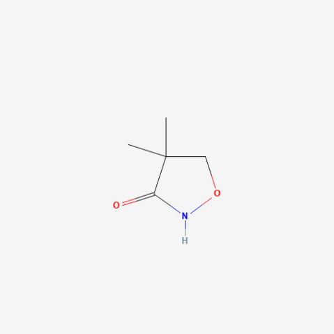 4,4-Dimethyl-3-isoxazolidinone التركيب الكيميائي