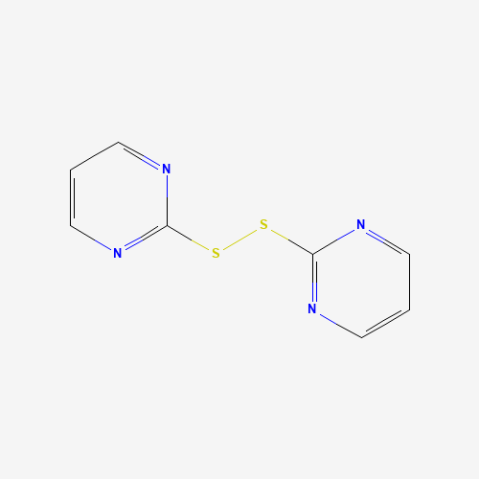 1,2-Di(pyrimidin-2-yl)disulfane التركيب الكيميائي