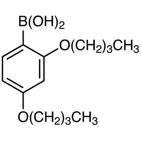 2,4-Dibutoxyphenylboronic Acid (contains varying amounts of Anhydride) Chemical Structure