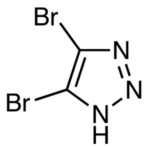 4,5-Dibromo-1H-1,2,3-triazole Chemische Struktur